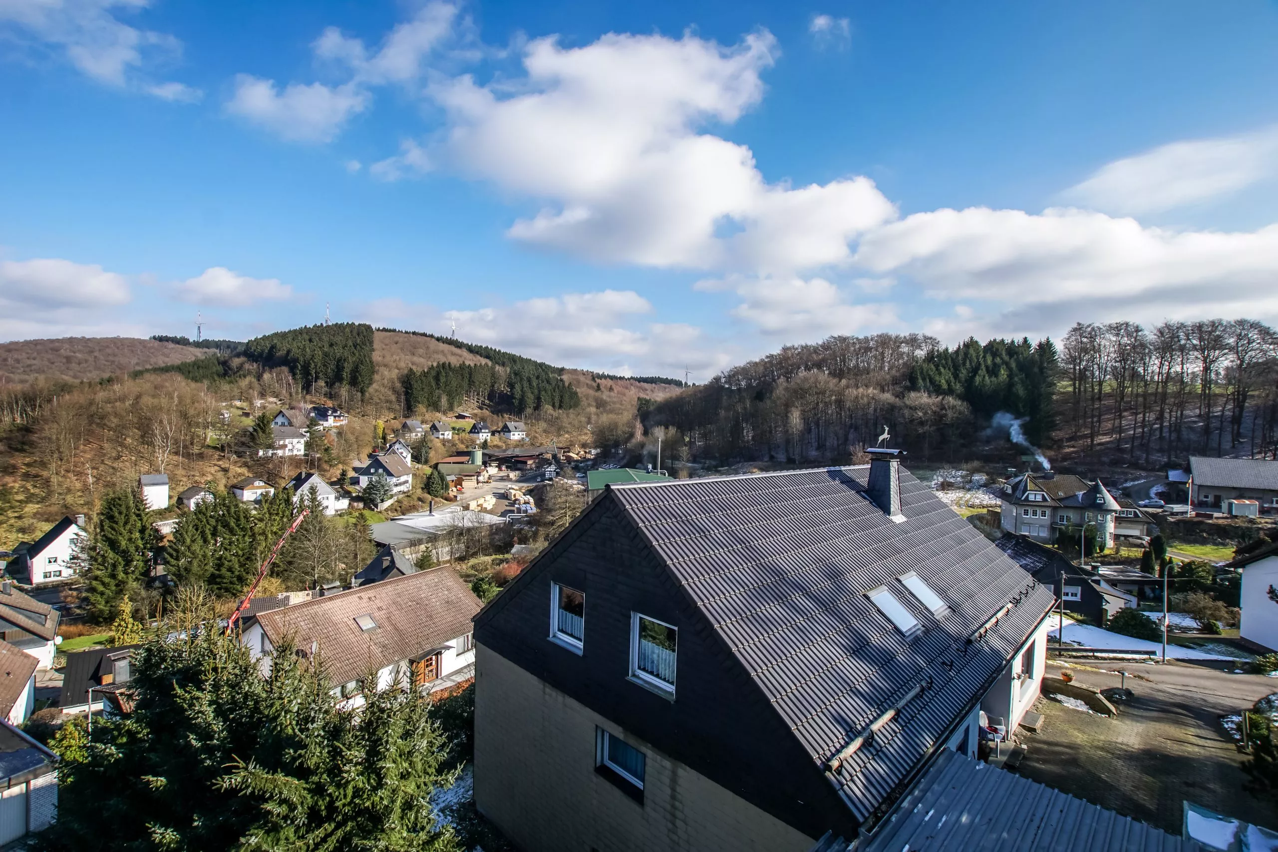 Volksbank immoXperten GmbH & Co. KG - Immobilienangebot - 57462 Olpe - Kleusheim - Wohnungen - Dachgeschosswohnung mit traumhaftem Ausblick in Olpe-Neuenkleusheim!