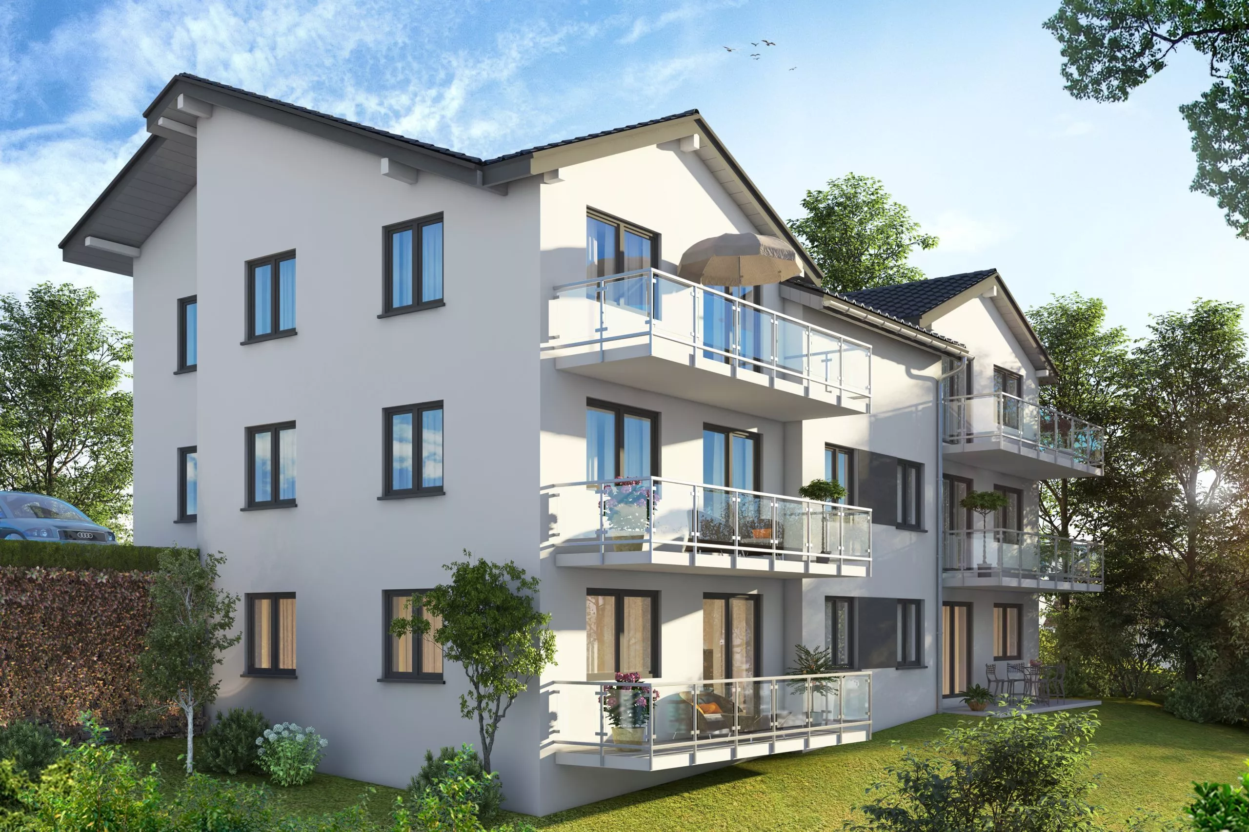 Volksbank immoXperten GmbH & Co. KG - Immobilienangebot - 57482 Wenden - Möllmicke - Wohnungen - +++VERKAUFSSTART+++ Neubau-Eigentumswohnungen in Wenden-Möllmicke!