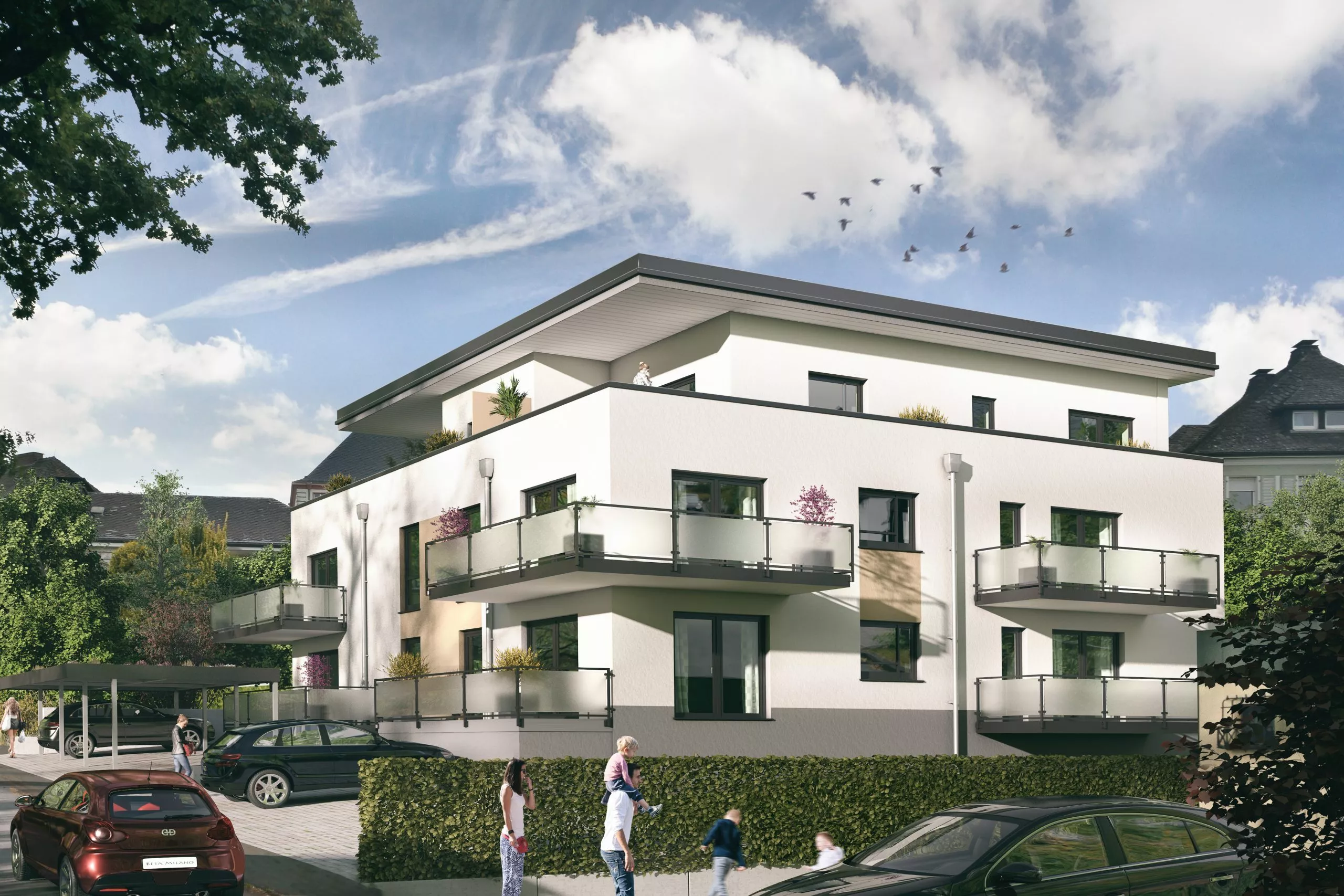 Volksbank immoXperten GmbH & Co. KG - Immobilienangebot - 57462 Olpe - Olpe-Ort - Wohnungen - Perfekte Lage garantiert! Neubaueigentumswohnung in der Olper Innenstadt!