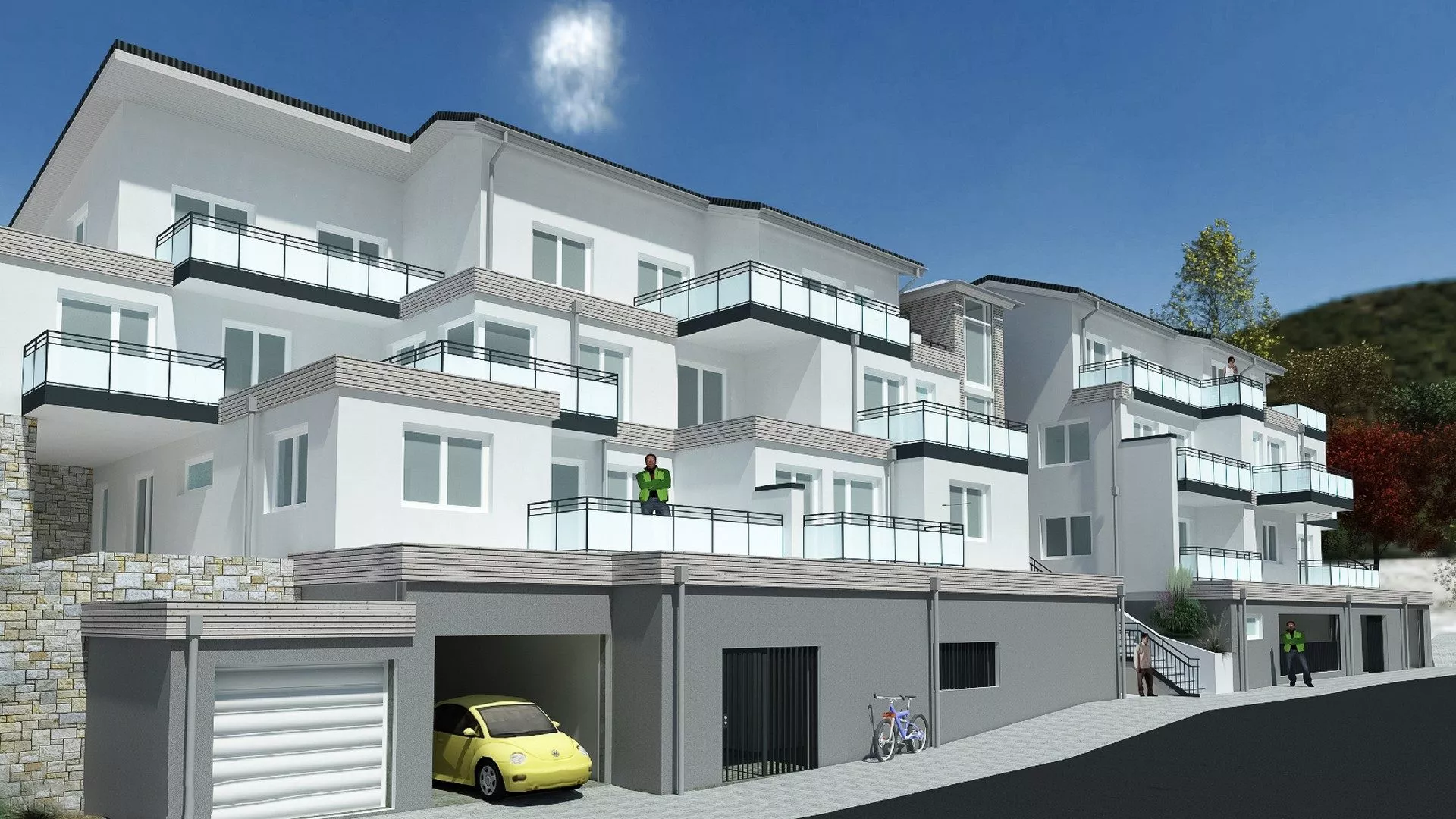 Volksbank immoXperten GmbH & Co. KG - Immobilienangebot - 57462 Olpe - Olpe-Ort - Wohnungen - Über den Dächern von Olpe! Neubau-Eigentumswohnung mit Sonnenbalkon!