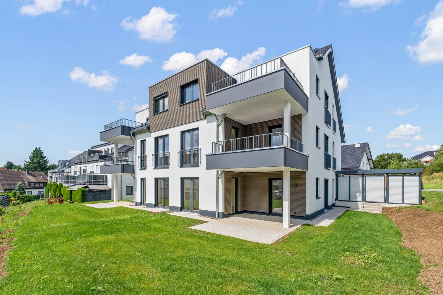Ihre Neubauwohnung! Immobilienangebot - Attendorn - Alle - Neubau-Dachstudiowohnung in Attendorn